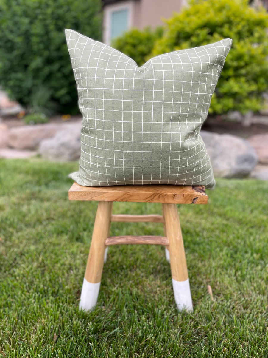 Olive Green plaid / Summer Pillow / Pillow Cover / Decorative Pillow / –  Pillows4Everyone