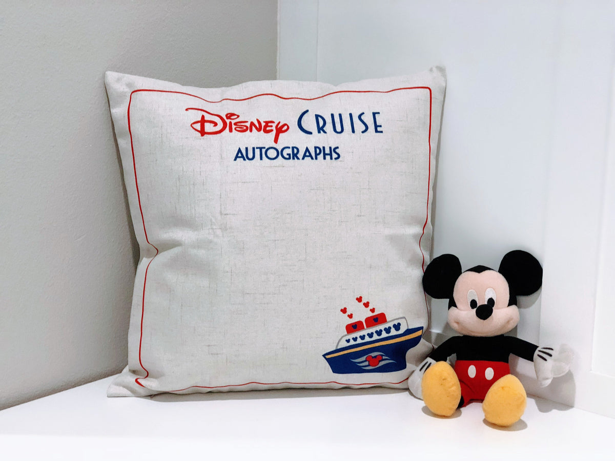 Disney Autograph - pillow cover – Pillows4Everyone