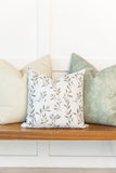 Simple Greenery / Pillow Cover / Modern / Accent Pillow / Outdoor / Indoor / Machine Washable