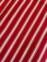 Red Lines / Valentines Day / Holiday Pillow / Pillow Cover / Accent Pillow / 18x18 / Machine Washable